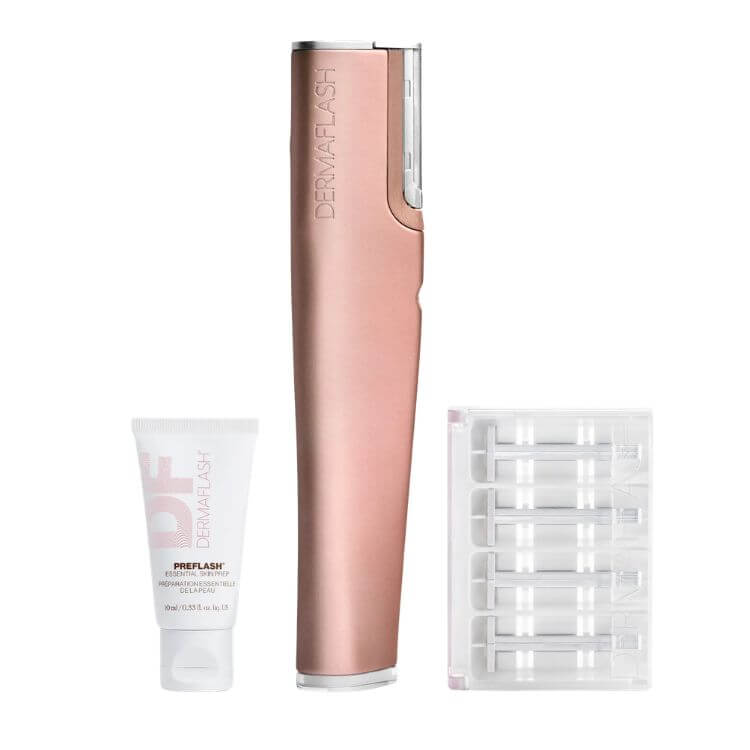 LUXE+ Advanced Sonic Dermaplaning & Peach Fuzz Removal Set