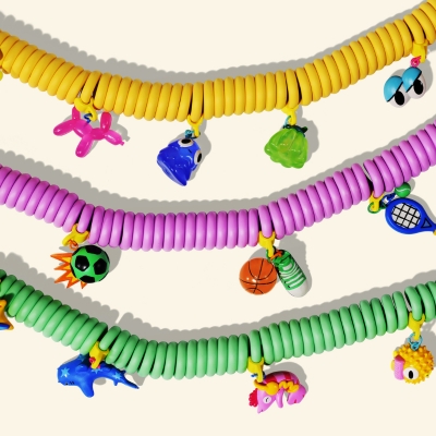 Twirly Cord Charms