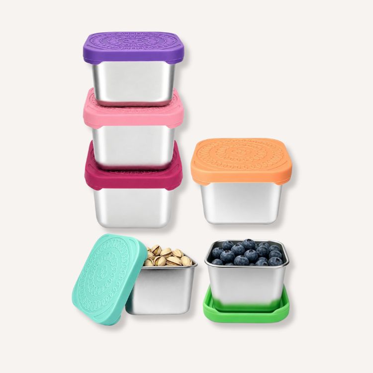 Stainless Steel Snack Containers