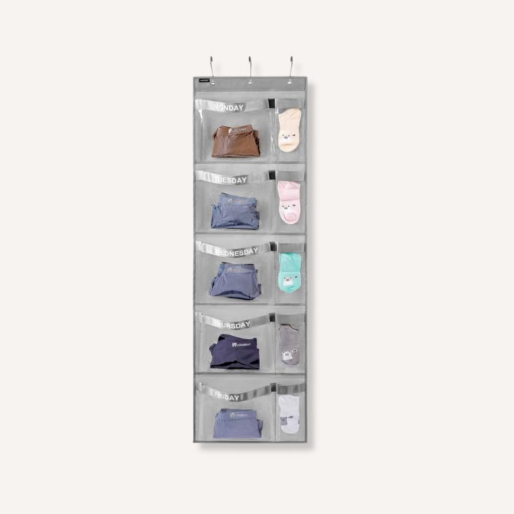 Days of the Week Clothing Organizer