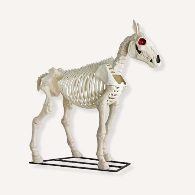 72" Giant Skeleton Horse
