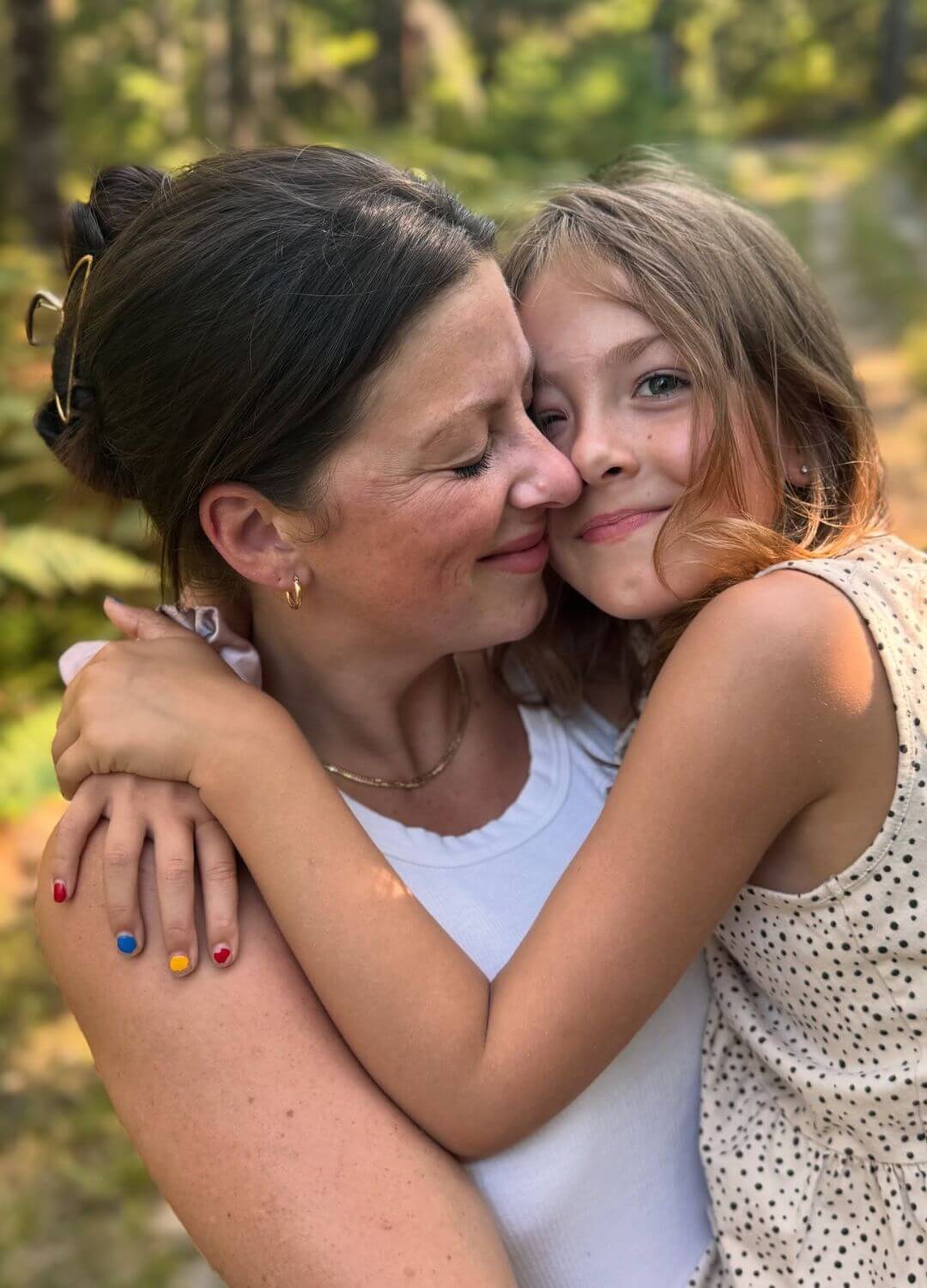 mom and daughter middle childhood