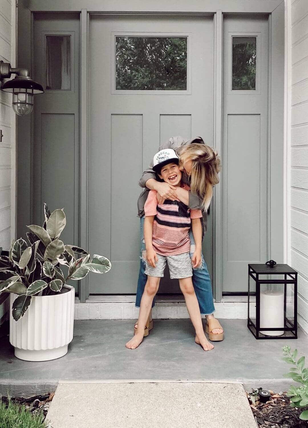 mom and son photo middle childhood