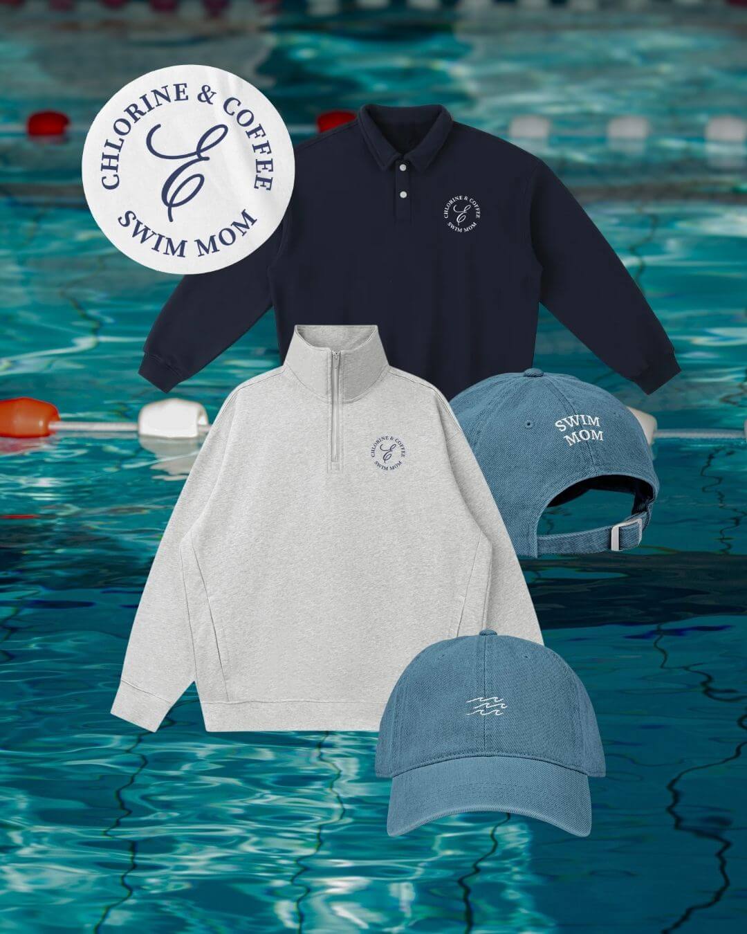 swim sports mom clothing