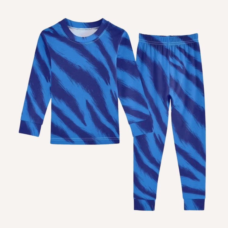 Cotton Blue Striped Pajamas