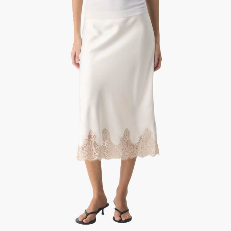Henrietta Satin Skirt
