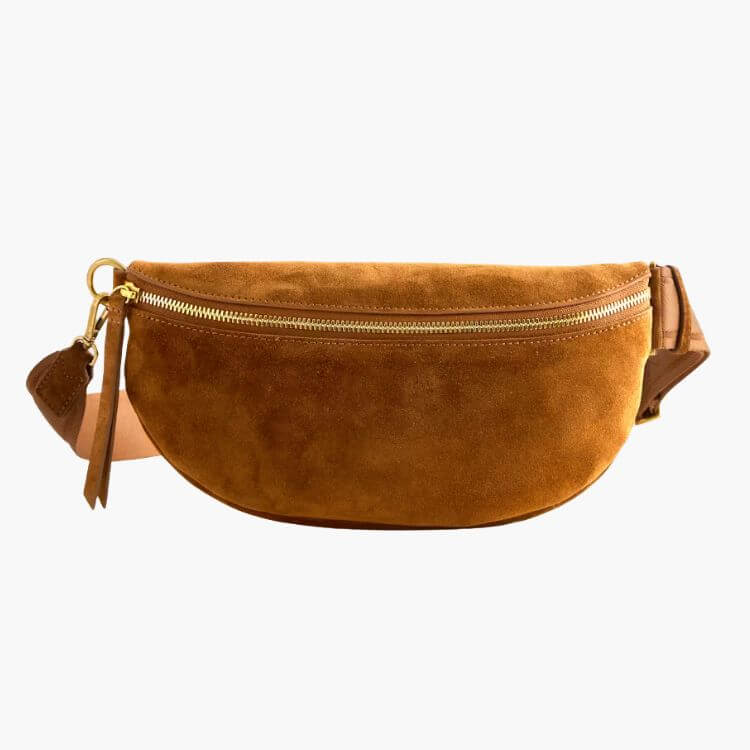 Suede Sling Bag