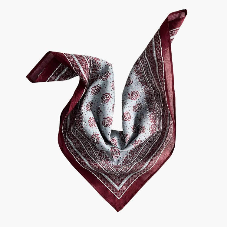Embroidered Stitch Bandana