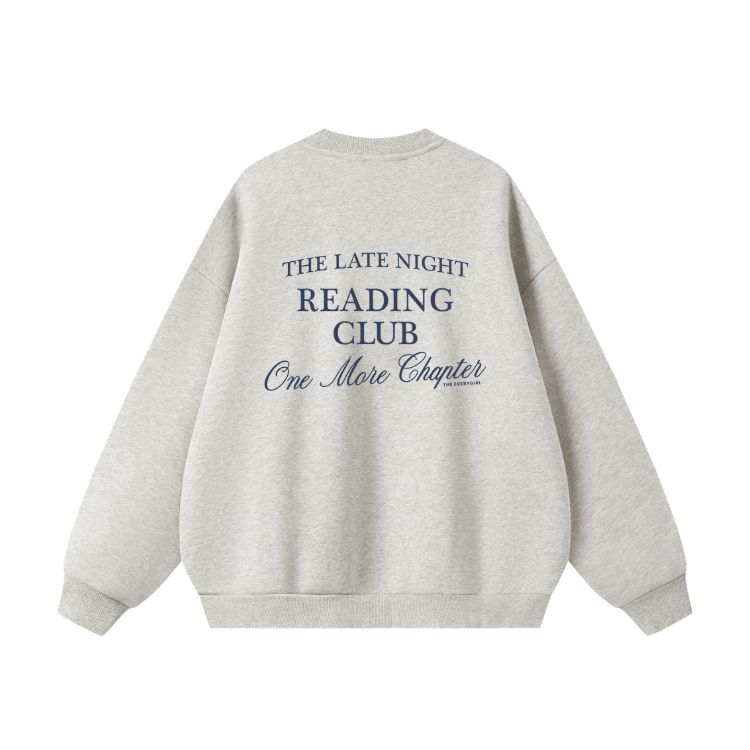 Late Night Reading Club Sweatshirt