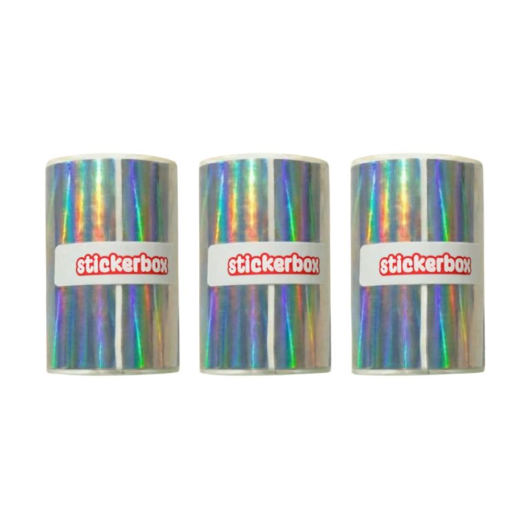 3-Pack Hologram Paper Roll Refill