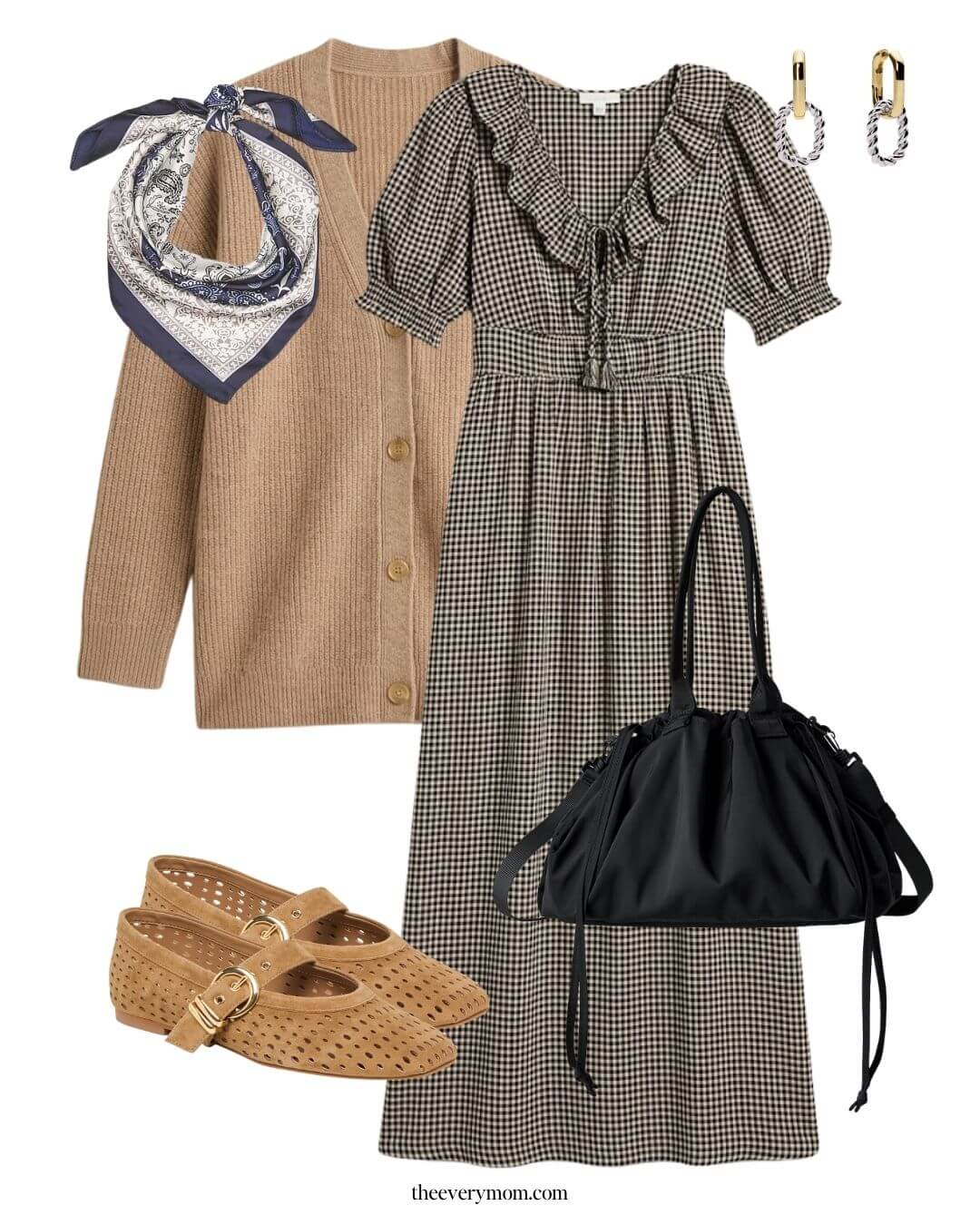 fall maxi dress for women
