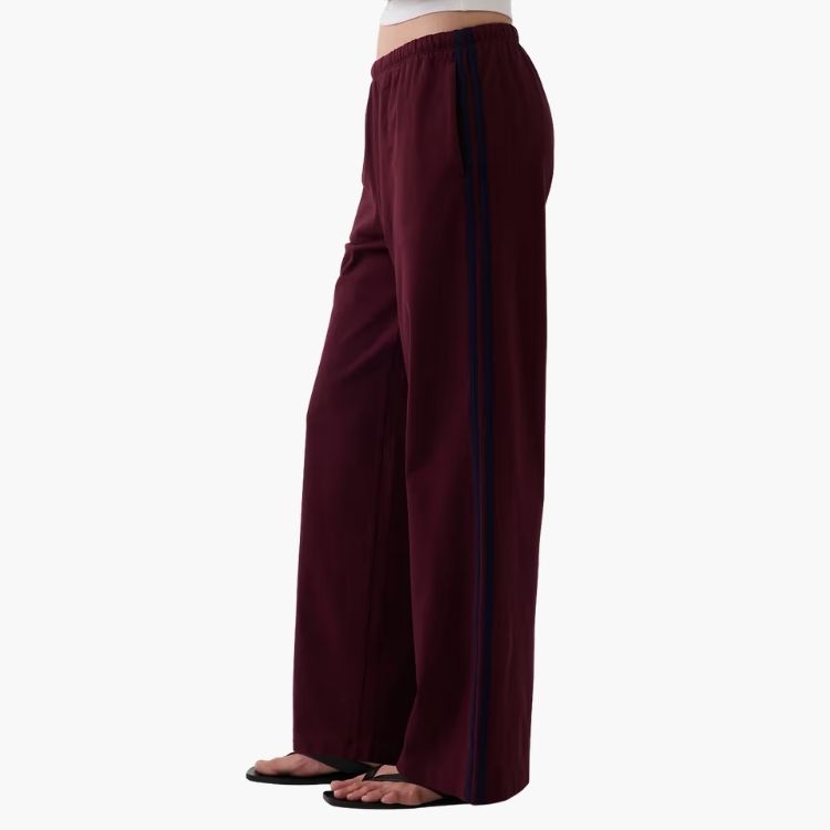 Knit Relaxed Track Pants