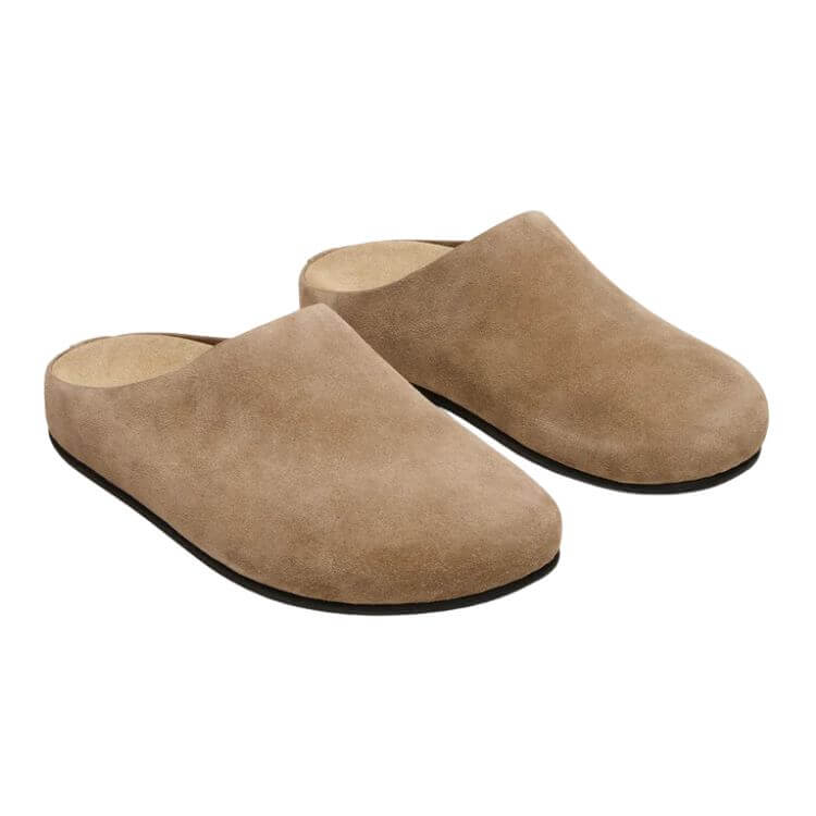 Fern Taupe Suede