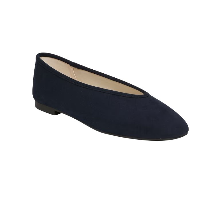 V-Cut Ballet Flats