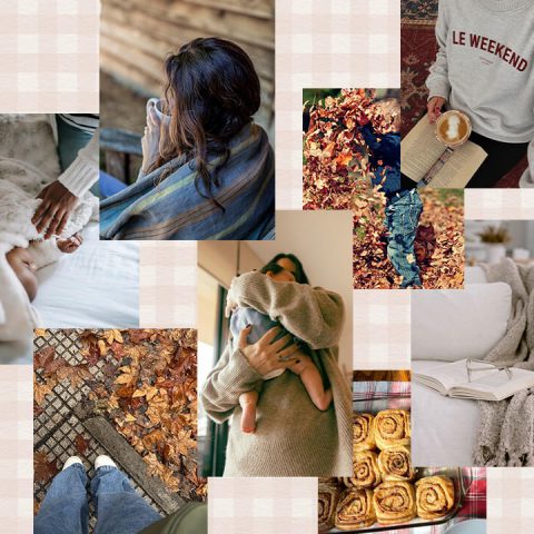 cozy mom fall