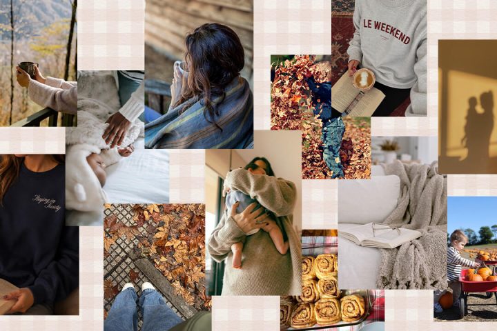 cozy mom fall