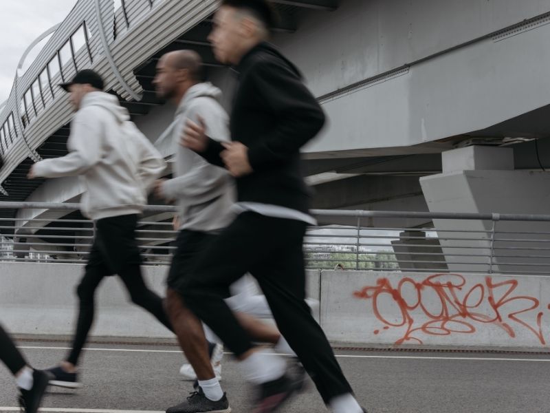 male friendship via a running club