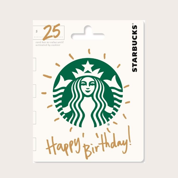 Starbucks Physical Gift Card