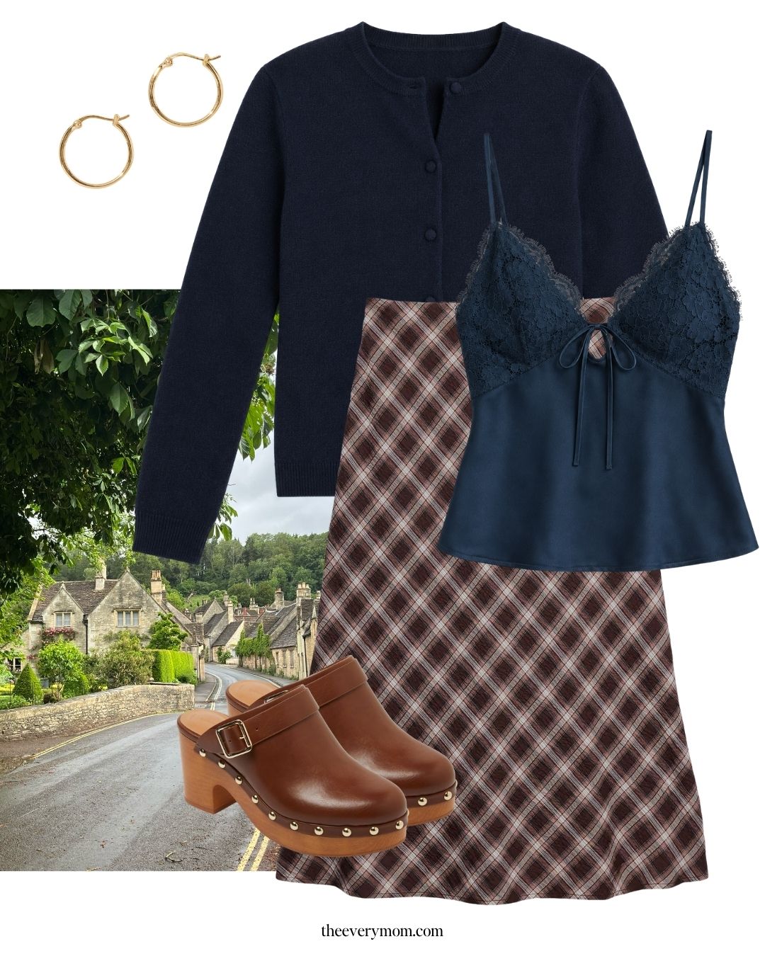 sally owens mule cardigan and midi skirt practical magic outfit