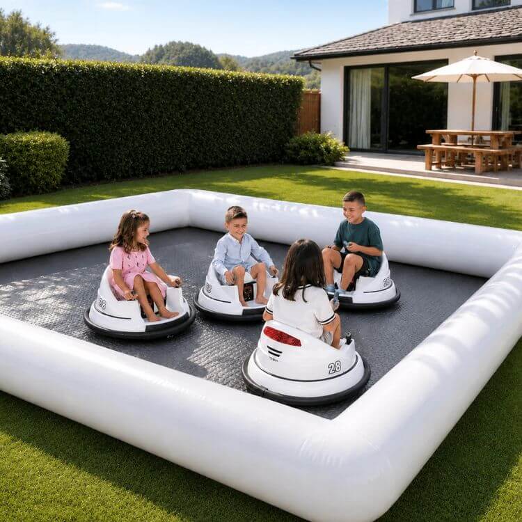 Inflatable Bumper Car Racing Track