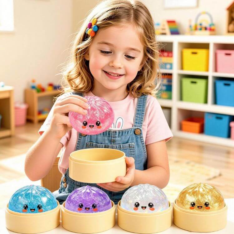 Dumpling Squishy Toys