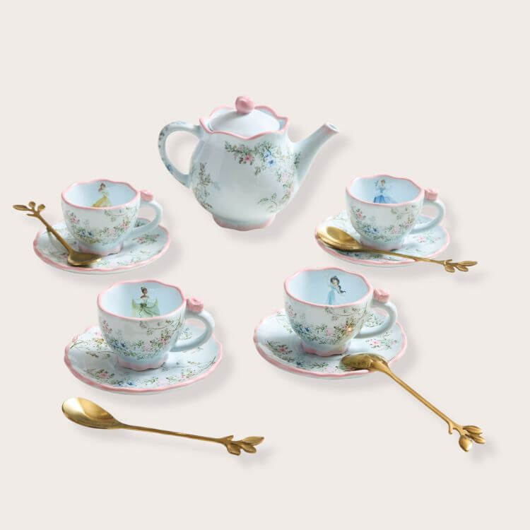 Disney Princess Floral Tea Set