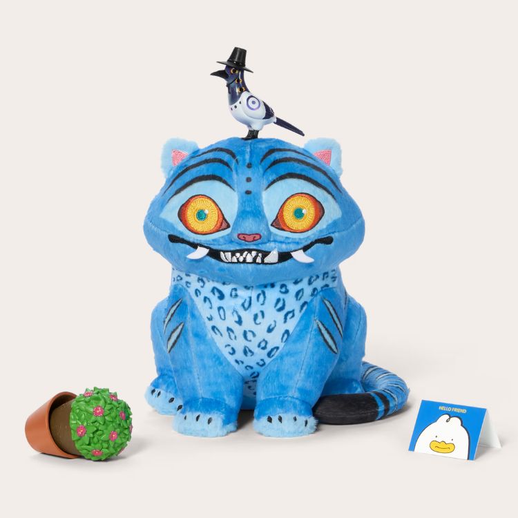 Derpy Tiger Plush and Sussie Bird
