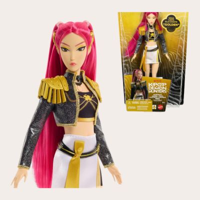 ​Mattel <em>Kpop Demon Hunters</em> HUNTR/X Mira “Golden” Singing Doll