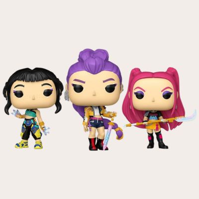 Funko Pop! <em>Kpop Demon Hunters</em> - Set of 3 Huntr/x