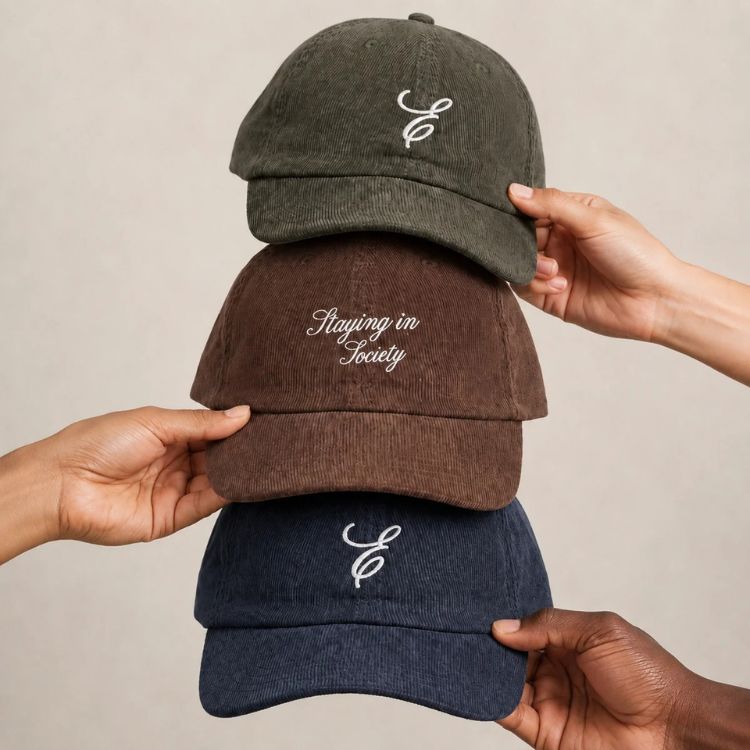 Vintage Corduroy Hat