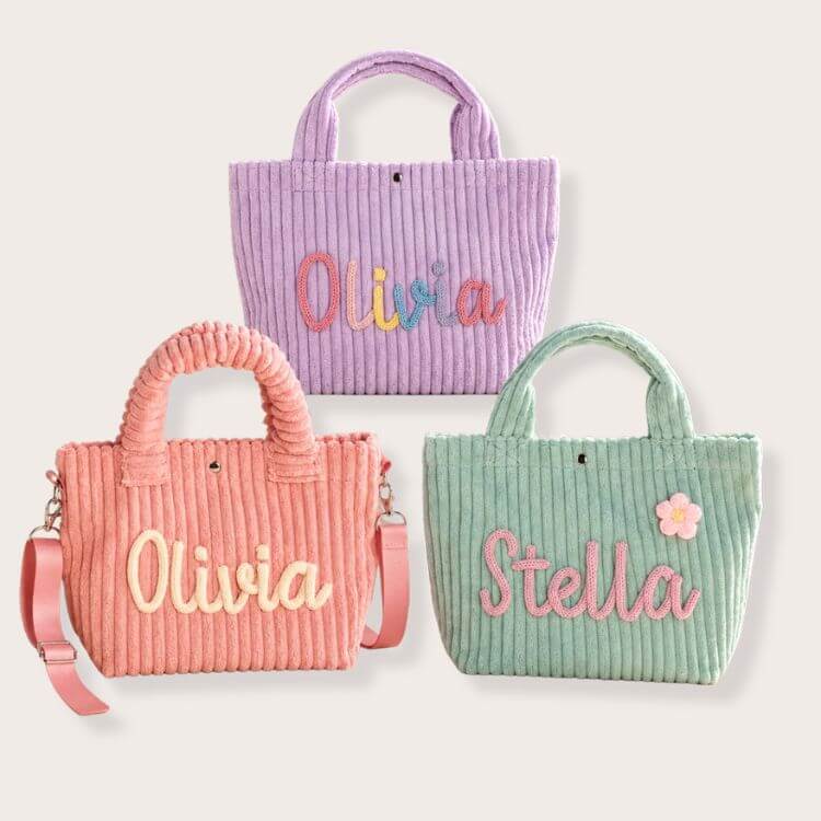 Personalized Kids Tote Bag