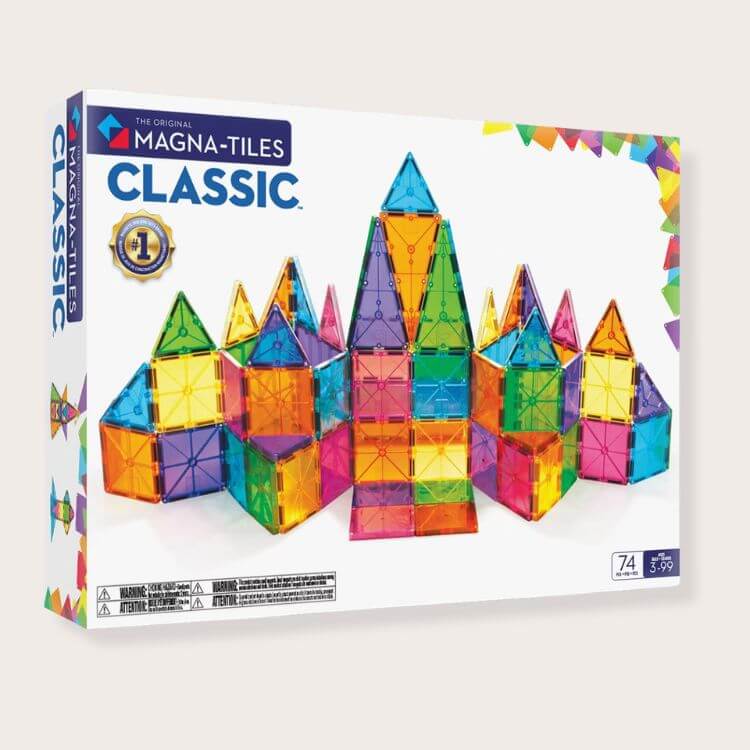 Magna-Tiles: 74 Pc Set