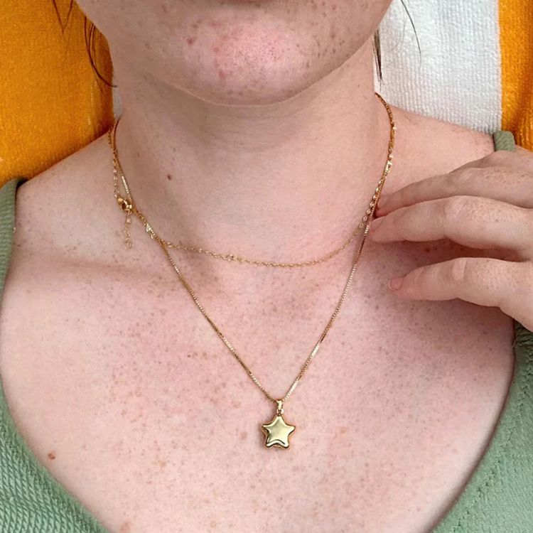 Star Locket Necklace