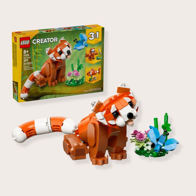 Red Panda LEGO Set