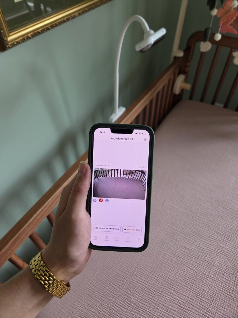 Yogasleep Vue Smart Baby Monitor review