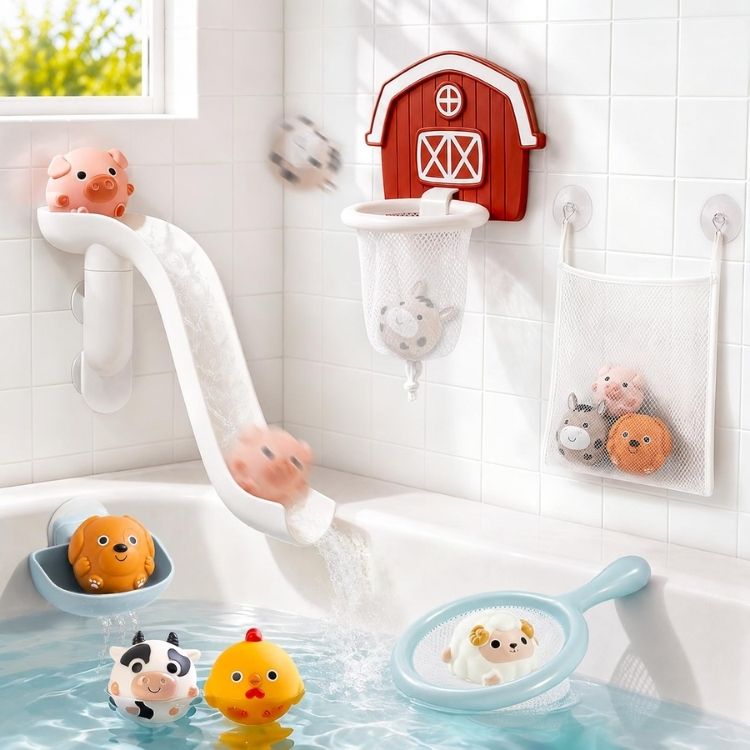 Farm Animal Bath Toys