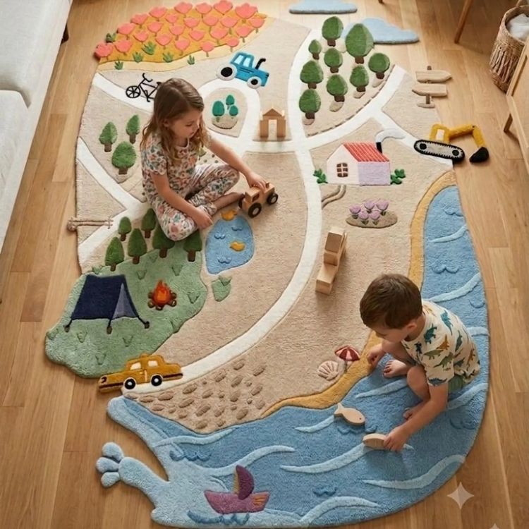 Custom Adventure Play Rug