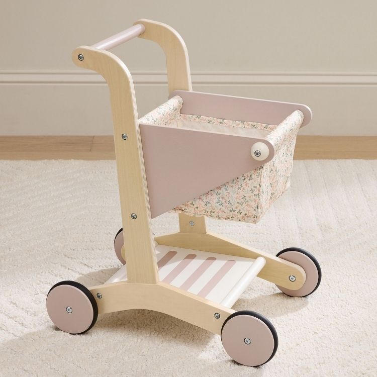Wooden Shopping Cart