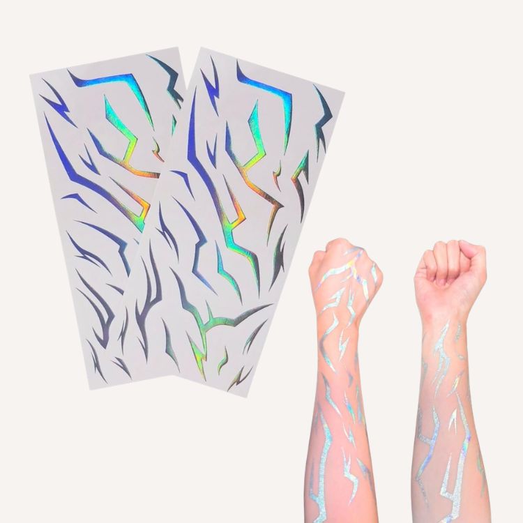 Iridescent Pattern Tattoos