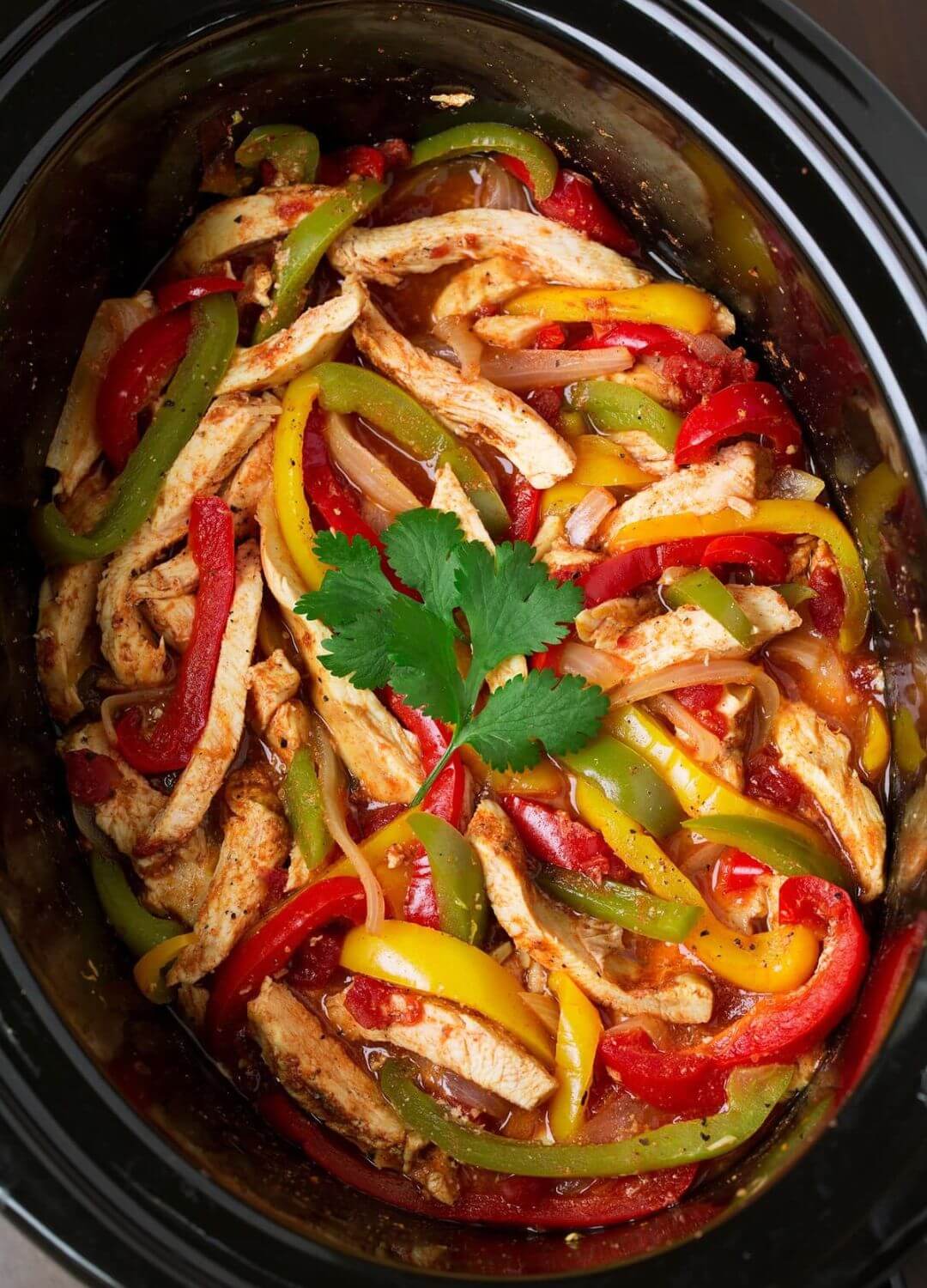 slow cooker chicken fajitas dump dinners