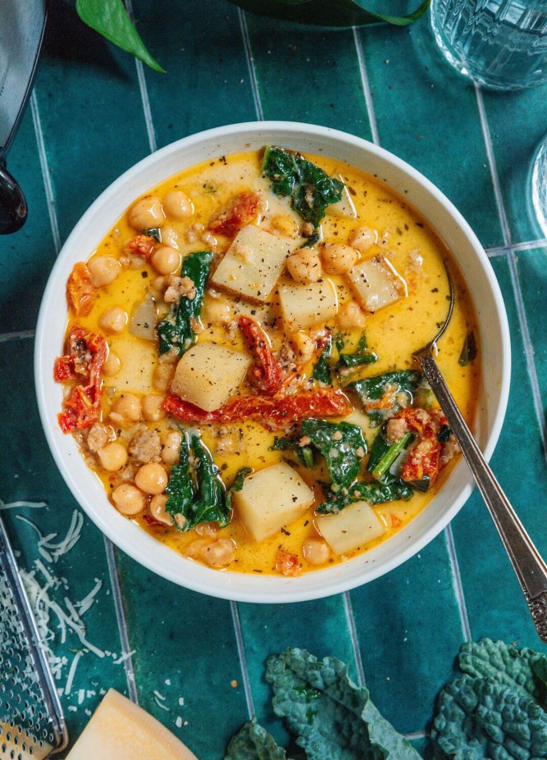 chickpea soup dump dinners