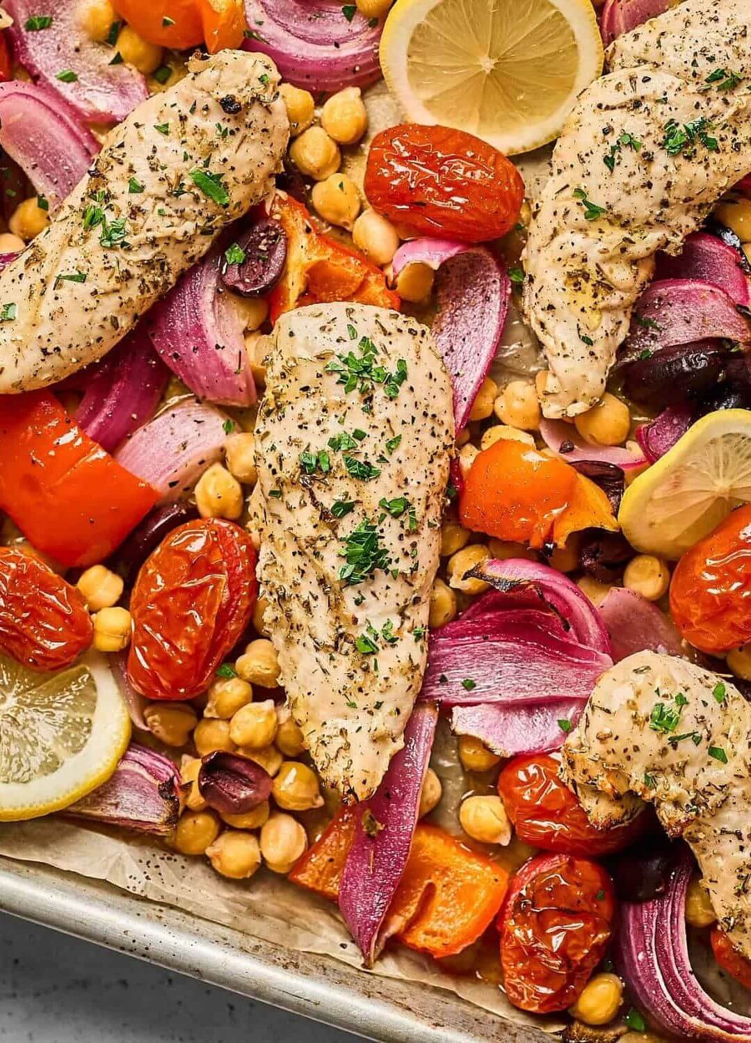 greek chicken dump dinners