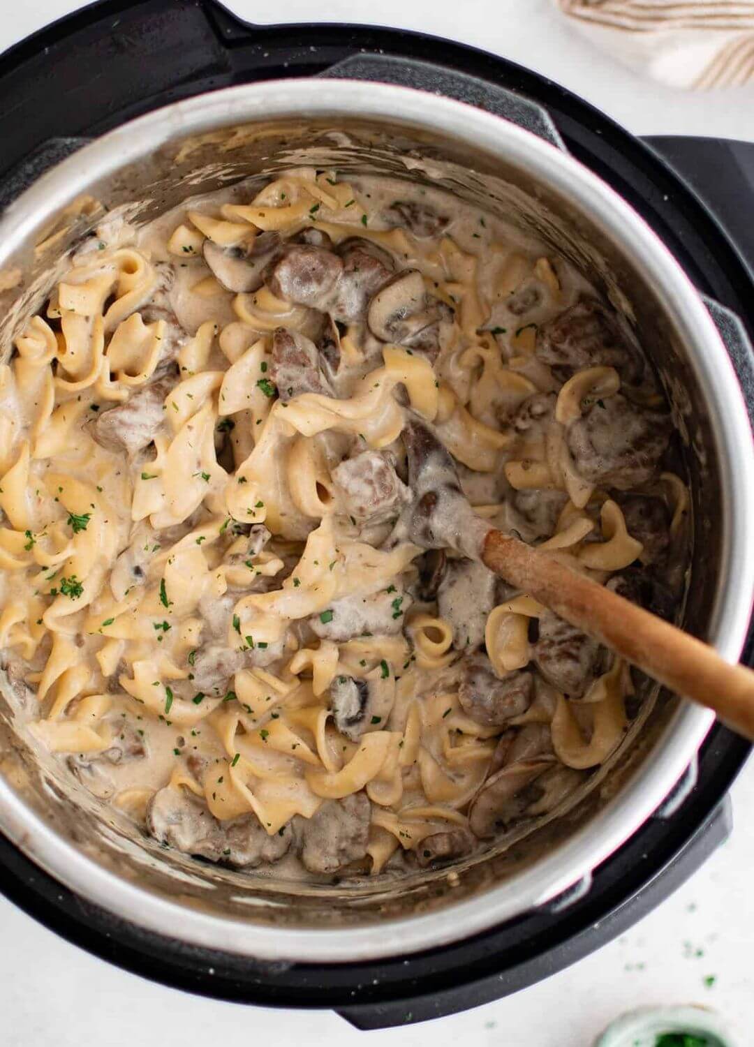 beef stroganoff dump dinners