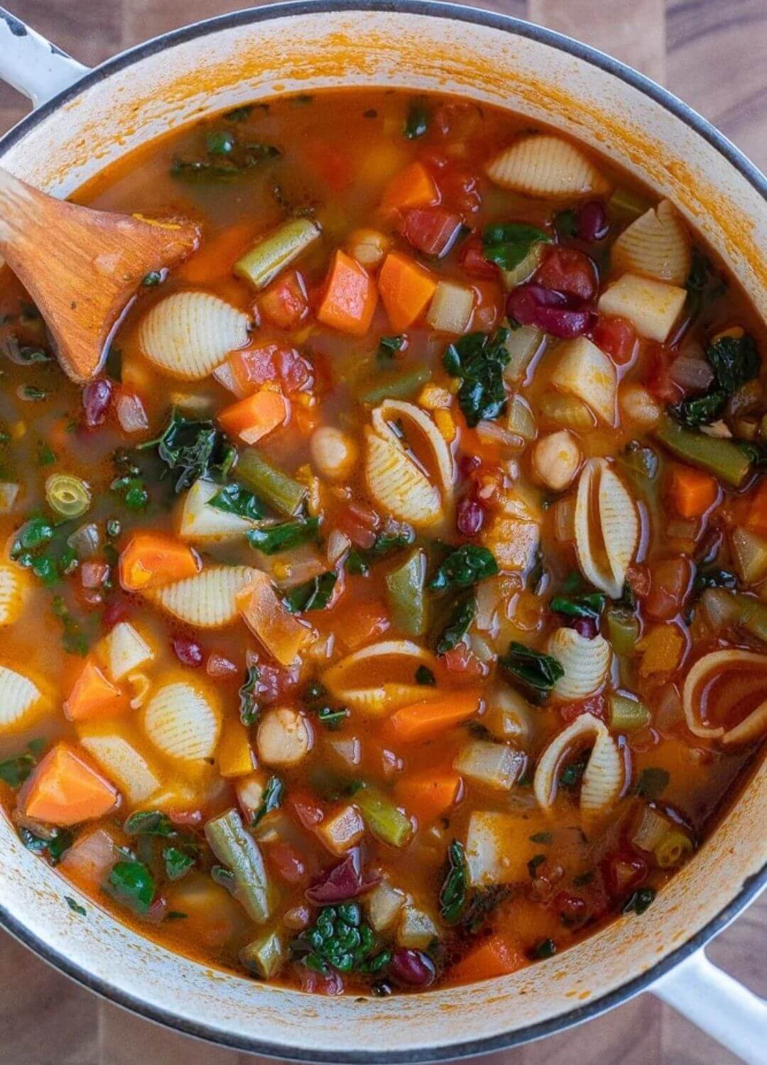 minestrone soup dump dinners