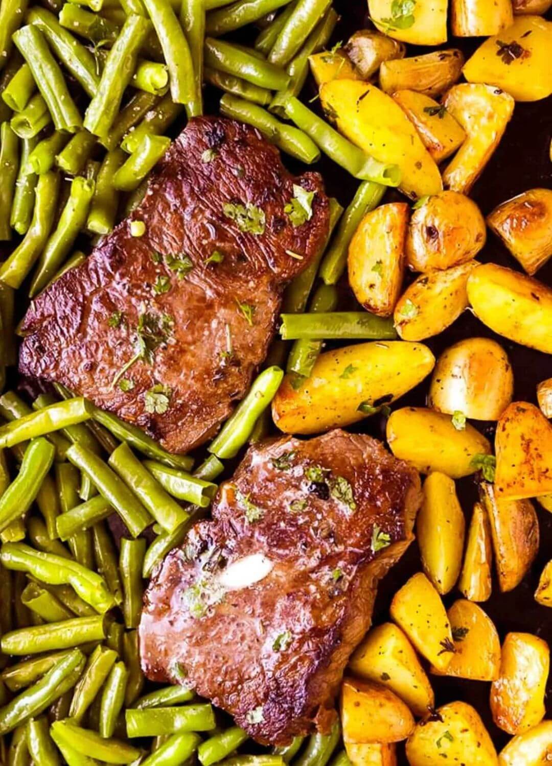 steak and potato dinner dump dinners