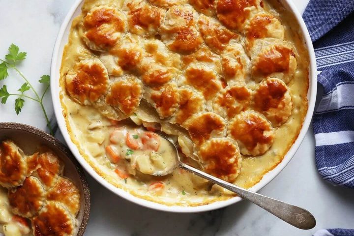 veggie pot pie dump dinners feature