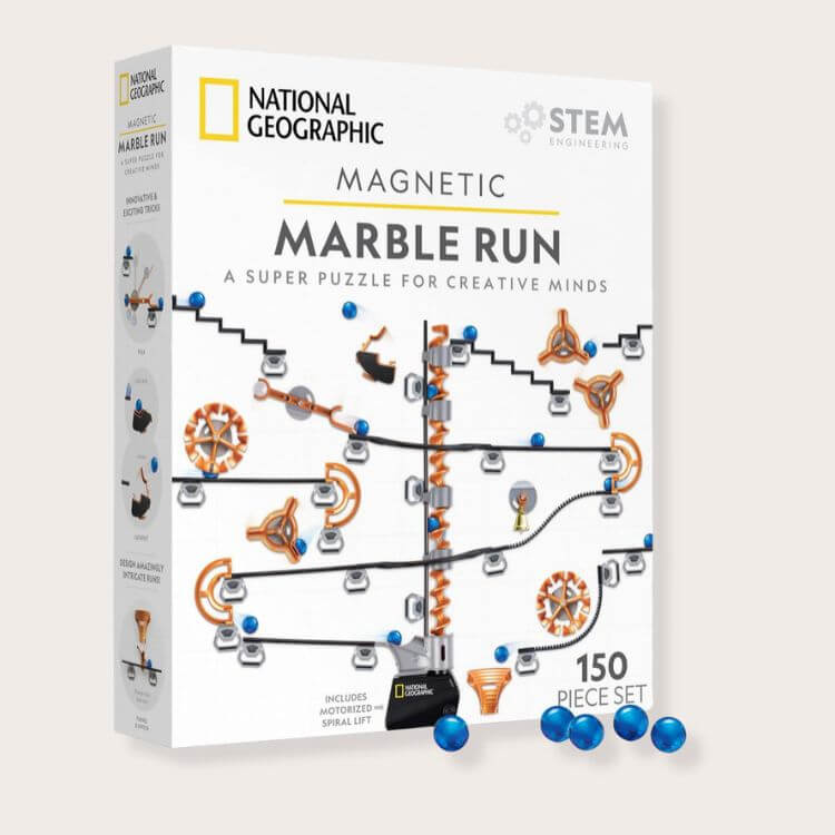 Magnetic Marble Run Building Set