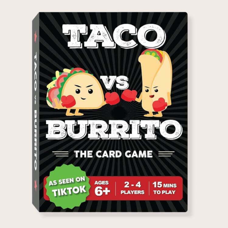 Taco vs. Burrito Card Game