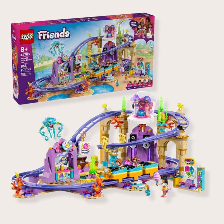 Mermaid Rollercoaster Ride LEGO Set