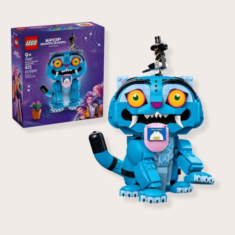 KPop Demon Hunters Derpy Tiger LEGO Set